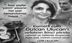 Gazeteci Ulucan, eşi için hayır yaptı
