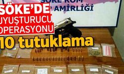 Söke'de uyuşturucu operasyonu