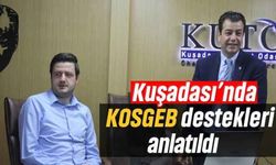 Kuşadası'nda KOSGEB destekleri anlatıldı