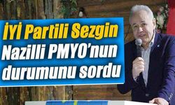 İYİ Partili Sezgin, Nazilli PMYO’nun durumunu sordu