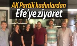 AK Partili kadınlardan Efe'ye ziyaret