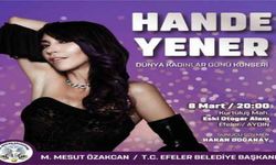 Efeler Belediyesi'nden Hande Yener konseri