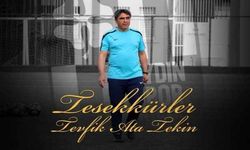 Aydınspor'dan Tekin'e teşekkür mesajı