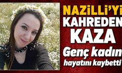 Nazilli'de motor kazası can aldı