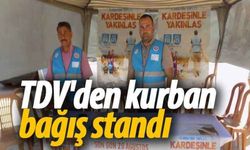 TDV'den kurban bağış standı