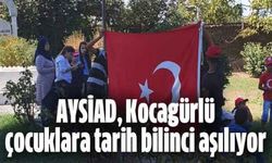 AYSİAD, Kocagürlü çocuklara tarih bilinci aşılıyor