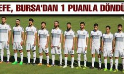 Efe, Bursa'dan 1 puanla döndü