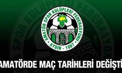 Amatörde maç tarihleri değişti