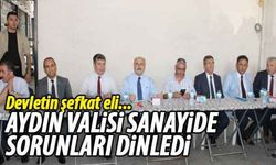 Vali Köşger, sanayi esnafının sorunlarını dinledi