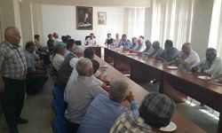 Kaymakam Vuran, muhtarları dinledi