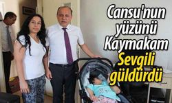 Cansu'nun yüzünü Kaymakam Sevgili güldürdü