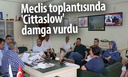 Meclis toplantısında 'Cittaslow' damga vurdu