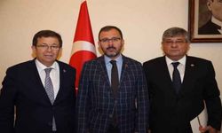 Aydınlı vekillerden Bakanlara ziyaret