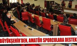 Büyükşehir’den, amatör sporculara destek
