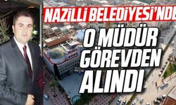 Nazilli Belediyesi’nde Fen İşleri Müdürü görevden alındı