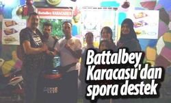Battalbey Karacasu'dan spora destek