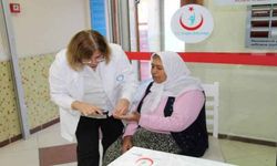 Diyabet için gökyüzüne mavi balon bıraktılar