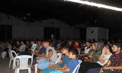 Söke’de açık hava sinema keyfi yaşanıyor