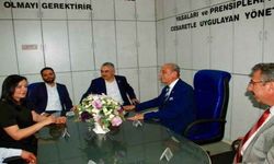 Savaş, seçim çalışmalarına esnaftan başladı