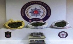 Aydın’da 5,1 kilo esrar yakalandı