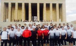 Kuşadasıspor'dan Anıtkabir'e ziyaret