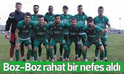 Boz-Boz rahat bir nefes aldı