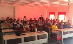 Öğrencilere KOSGEB destekleri anlatıldı