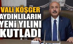 Vali Köşger, Aydınlıların yeni yılını kutladı