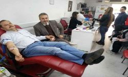 AK Partili Öz'den kan bağışı