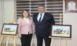 Emniyet Müdürü Baştuğ, resim sergisi açtı