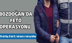 Bozdoğan'da FETÖ operasyonu