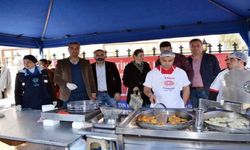 Didim'de şehitler için, lokma hayrı yapıldı