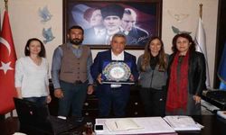 Kardeş şehir ziyaretini başkana anlattılar