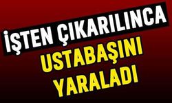 İşten çıkarılınca ustabaşını yaraladı