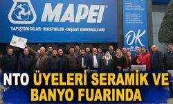 NTO, üyelerini seramik ve banyo fuarına götürdü