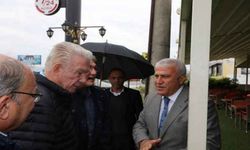 Duayen gazeteciden Atay’a 'hayırlı olsun' ziyareti