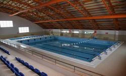Vali Köşger, olimpik yüzme havuzunu inceledi