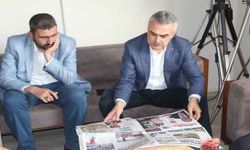 Savaş’tan Ses Gazetesi’ne ziyaret