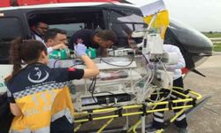 Hava ambulansı 2 can kurtardı