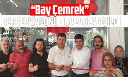 “Bay Çemrek” Berber Salonu dualarla açıldı