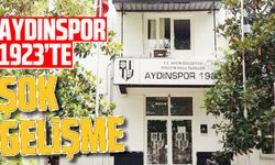 Aydınspor 1923'te şok gelişme