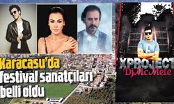 Karacasu’da festival sanatçıları belli oldu