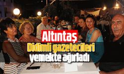 Altıntaş, Didimli gazetecileri yemekte ağırladı
