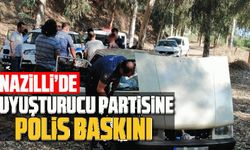 Nazilli'de uyuşturucu partisine polis baskını