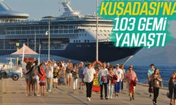 Kuşadası'na turist akını