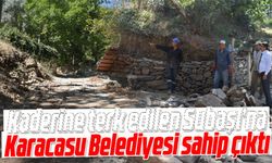 Kaderine terk edilen Subaşı’na Karacasu Belediyesi sahip çıktı