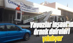Yavuzlar İnşaat’ta yıkım gerçekleşti