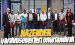 NAZENDER yardımseverleri onurlandırdı