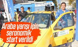Araba yarışı için seronomik start verildi