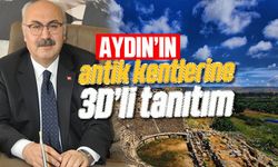 Aydın'ın antik kentlerine 3D'li tanıtım